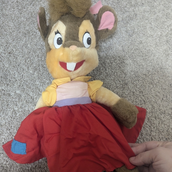 1989 Universal Studios Tanya Fievel Goes West Plush - Picture 3 of 5
